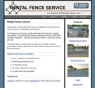 Rental Fence Service